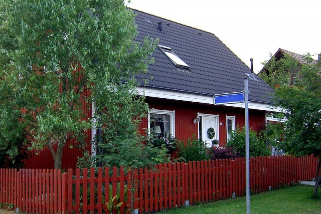 Schwedenhaus im Grünen