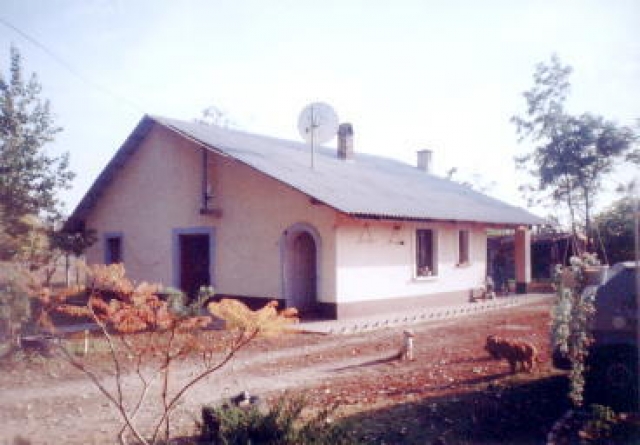 Bauernhof in die Puszta, Ungarn