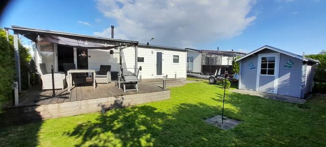 Mobilheim auf dem Campingplatz in Hindeloopen zu verkaufen