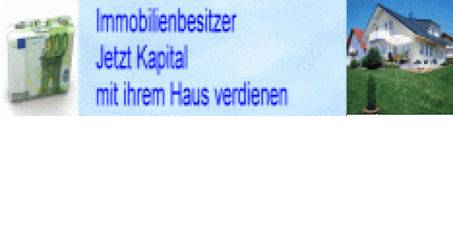 Alternative Beleihung - Zins und tilgungsfrei