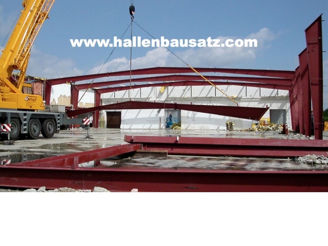 Ankauf & Verkauf von Stahlhallen www.bausatzhallen.de