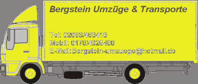 BERGSTEIN UMZÜGE & ENTRÜMELUNGEN HAT NOCH TERMINE FREI *