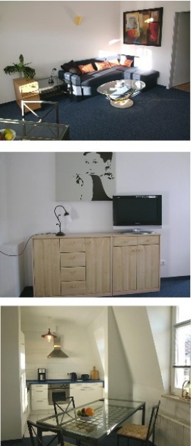 Möblierte Wohnung in Dresden-Neustadt