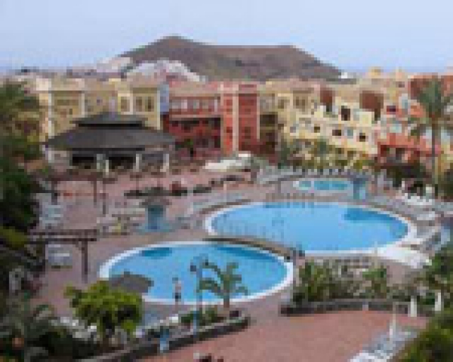 Appartmentanlage Granada Park in Los Cristianos im Süden von Teneriffa