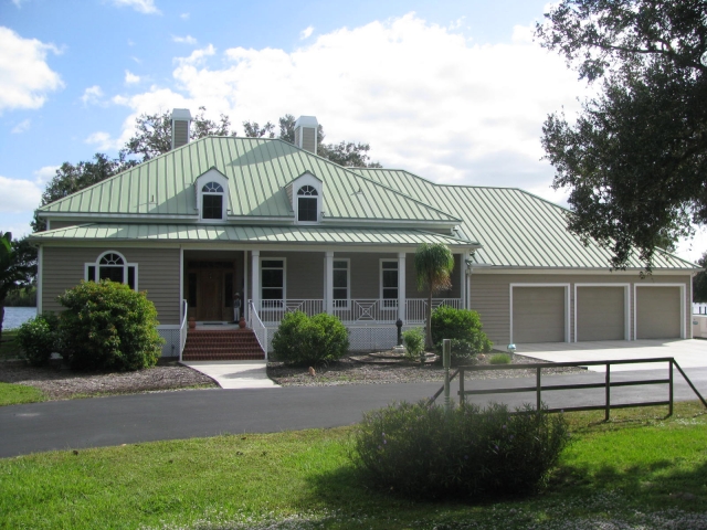 Florida fuer Natuerliebhaber, Villa an Intercoastal Waterway, 43.000 qm Land  