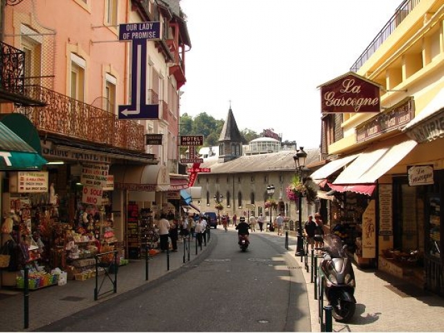 Buchhandlung in Lourdes (Frankreich)