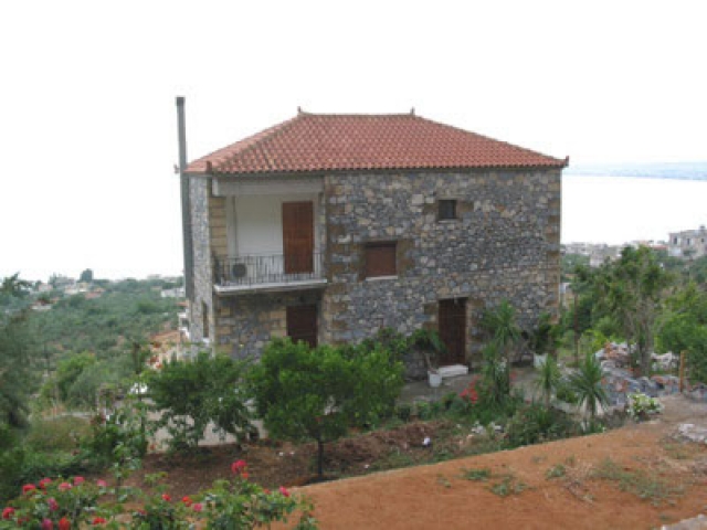 Neubau Natursteinhaus nahe Kalamata/Griechenland