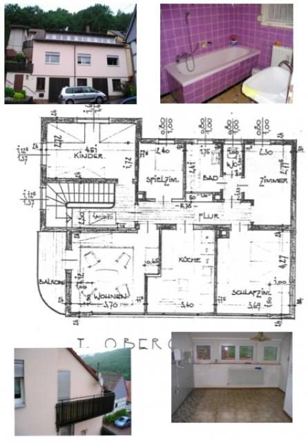 Ruhige 4-Zimmer-Wohnung in Hasloch/Main