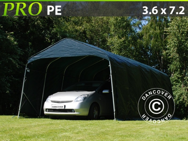 Zeltgarage PRO 3,6x7,2x2,68m PVC