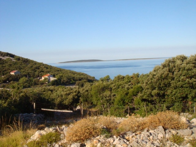 Baugrundstuck, haus, apartment auf insel cres - kroatien