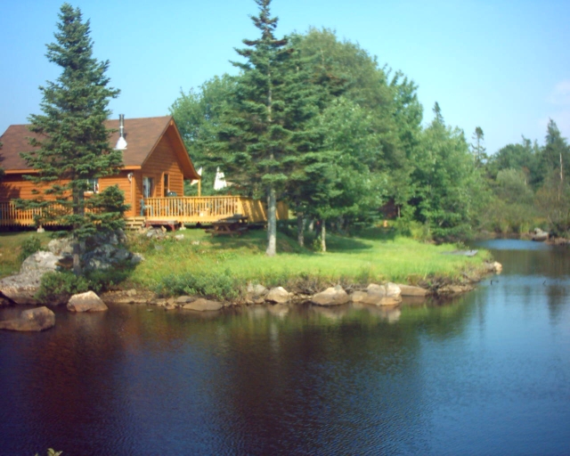 Blockhaus in Kanada