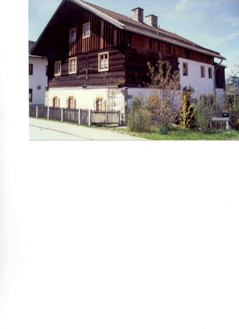 Denkmalgeschütztes Bauernhaus Grainet-Fürholz