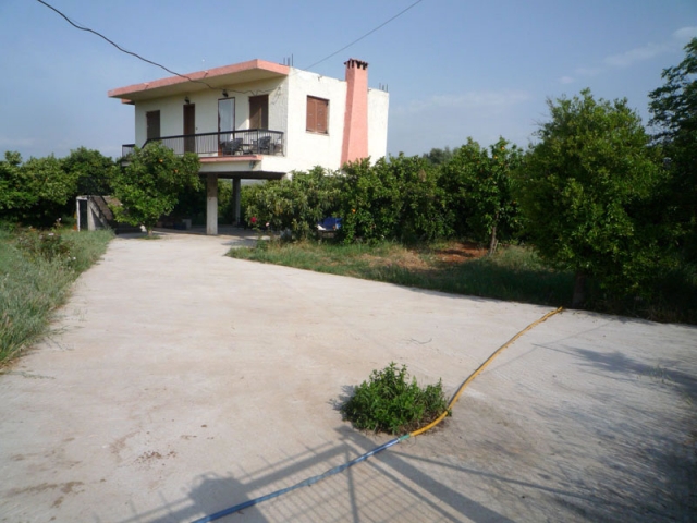 Einfaches Einfamilienhaus nahe Nafplion / Griechenland