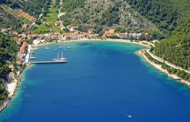 BUILDING LAND, FIRST ROW TO THE SEA in Trstenik, Peljesac peninsula, Croatia,  p