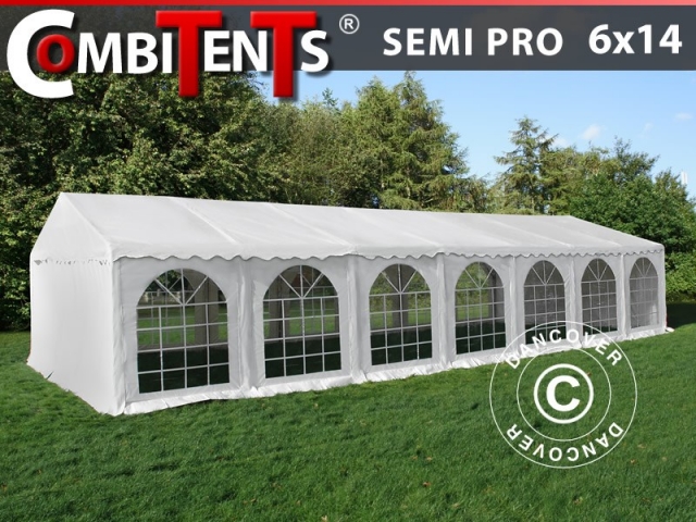 Partyzelt, SEMI PRO Plus CombiTents  6x14m 5-in-1