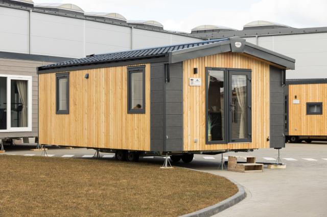 Mobilheim, Chalet, Ferienhaus - Lazur - auch mit Stellplatz!