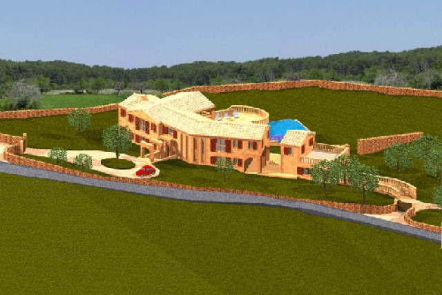 Luxuriöses Fincaanwesen als zertifiziertes Passivhaus in S´Alqueria Blanca / M