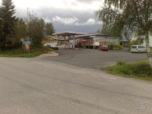Nordschweden - Tankstelle, Lebensmittel , Cafe & Grillrestaurant