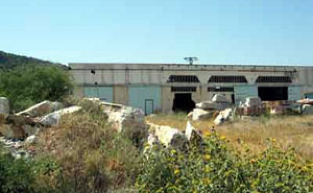 Gewerbehalle nahe Napflion/Griechenland