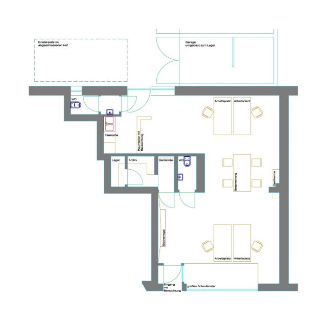 Architekturbüro sucht Nachmieter wegen Umzug.