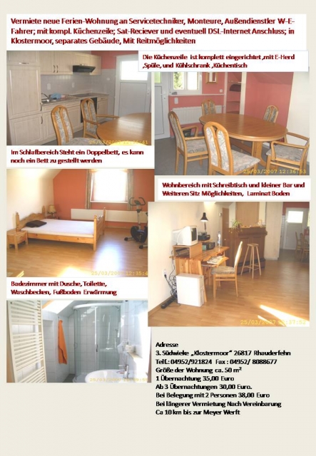 1A Ferienwohnung